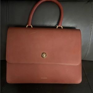 Mansur Gravriel Leather Handbag. Made in Italy.